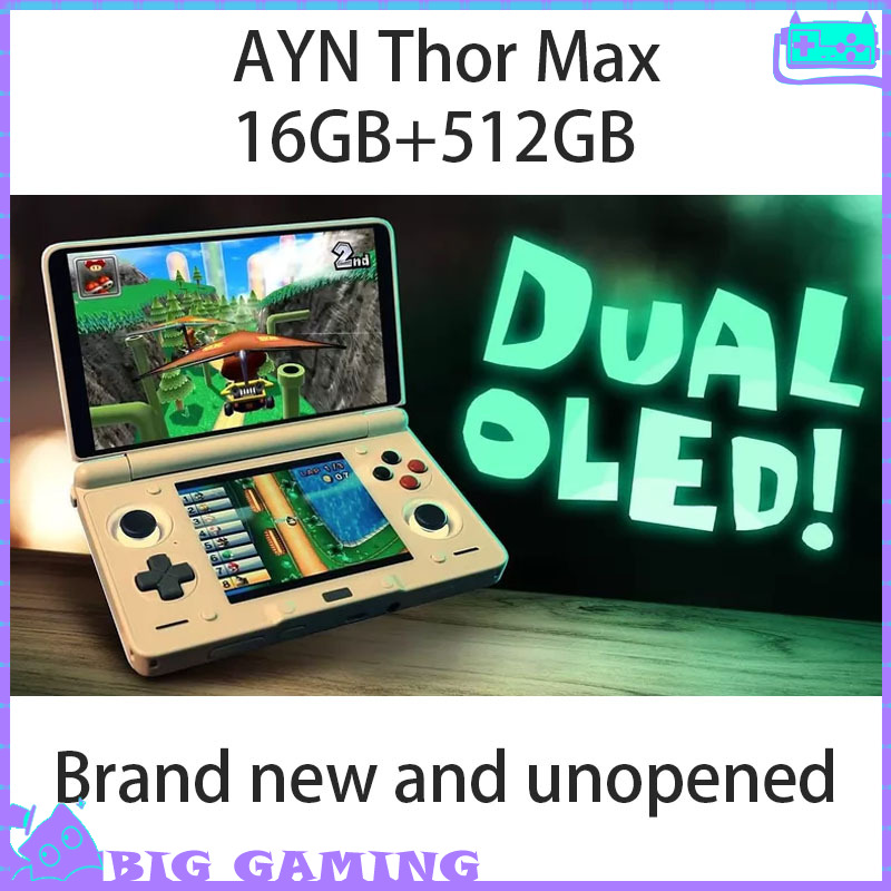 Retro Gaming Xbox One - AYN Thor Max 16GB+512GB Flip Handheld