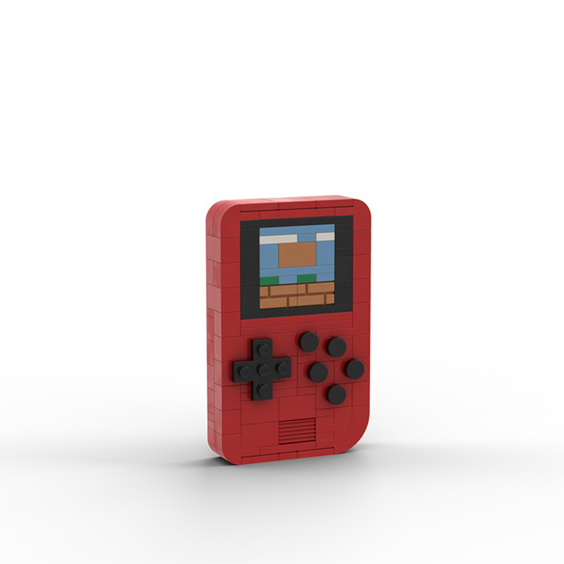 Retro Gaming Lego - Retro Handheld Game Console MOC Building