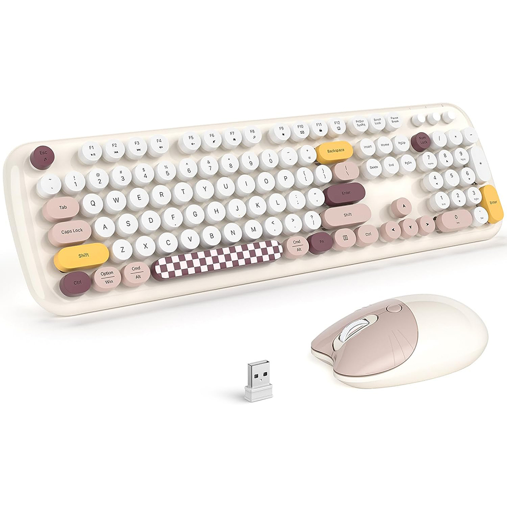 Retro Gaming Kc - MOFII Wireless Keyboard and Mouse Combo,