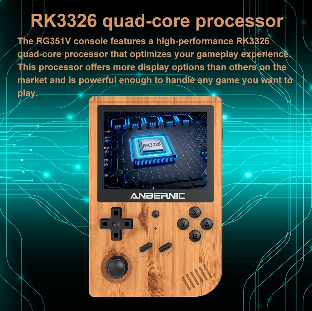 ANBERNIC New RG351V Retro Game - đánh giá và giá Retro Gaming Power Bank
