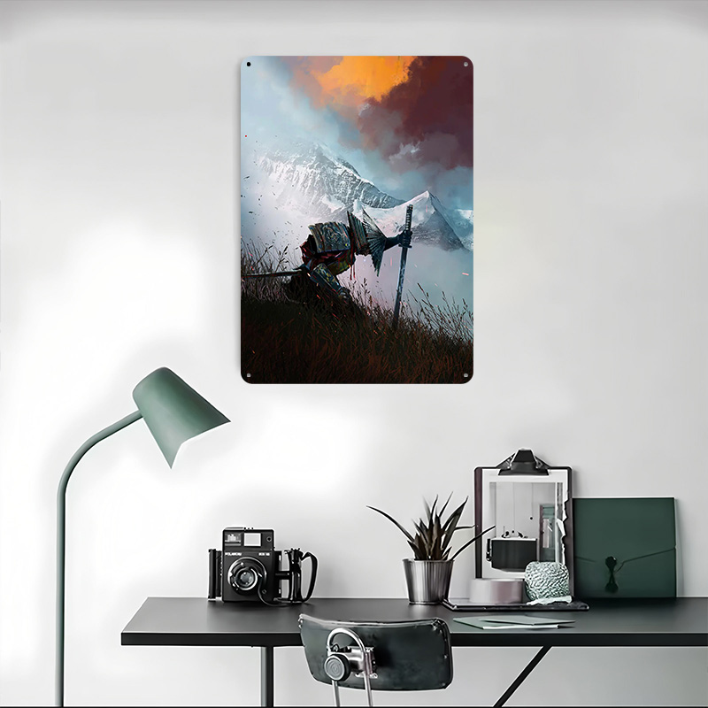 Samurai Pop Art Printed Poster - đánh giá và giá Retro Poster Gaming