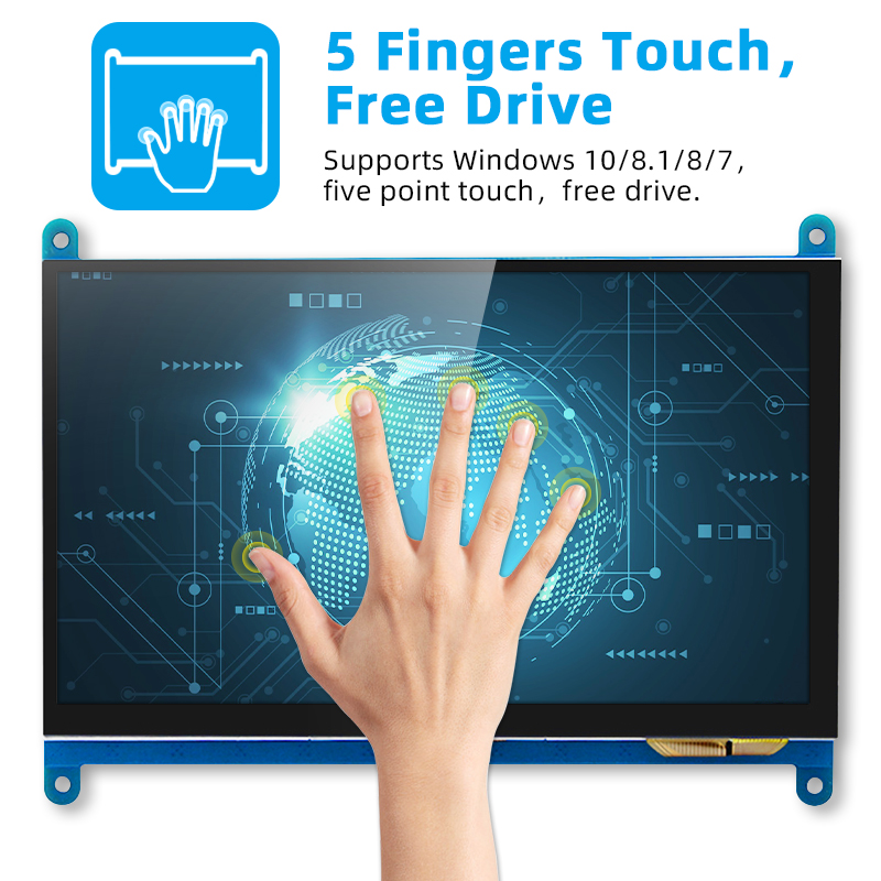 7 Inch Touch Screen 1024*600 I - đánh giá và giá Retro Gaming Monitor