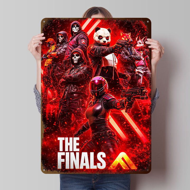 The Finals Game Metal Poster C - đánh giá và giá Retro Poster Gaming