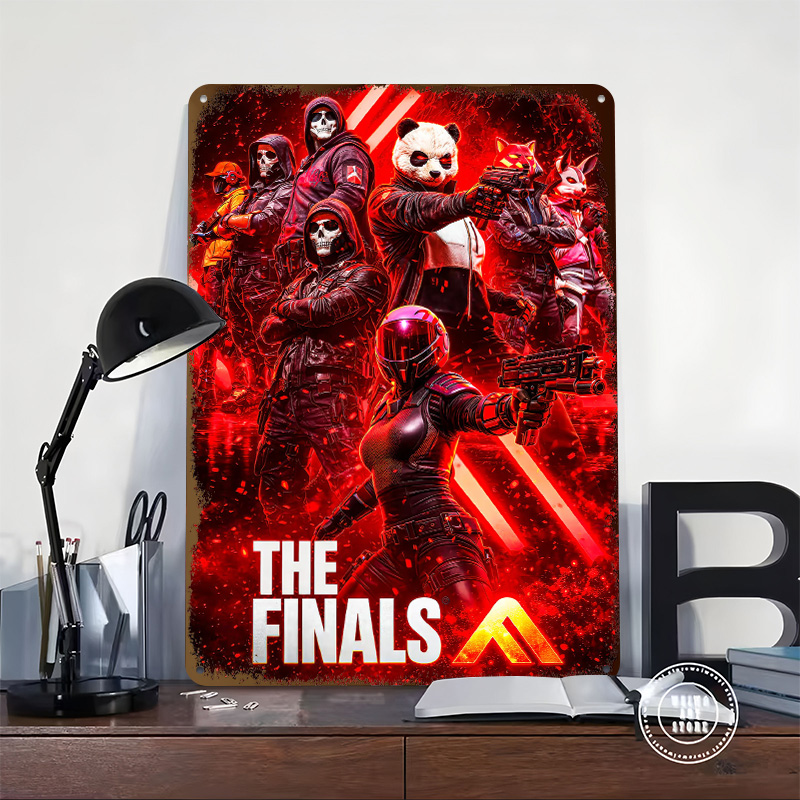 The Finals Game Metal Poster C - đánh giá và giá Retro Poster Gaming