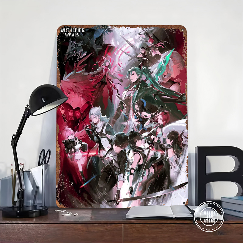 Wuthering Waves Game Character - đánh giá và giá Retro Poster Gaming