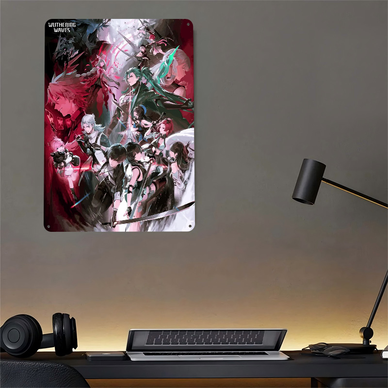Wuthering Waves Game Character - đánh giá và giá Retro Poster Gaming