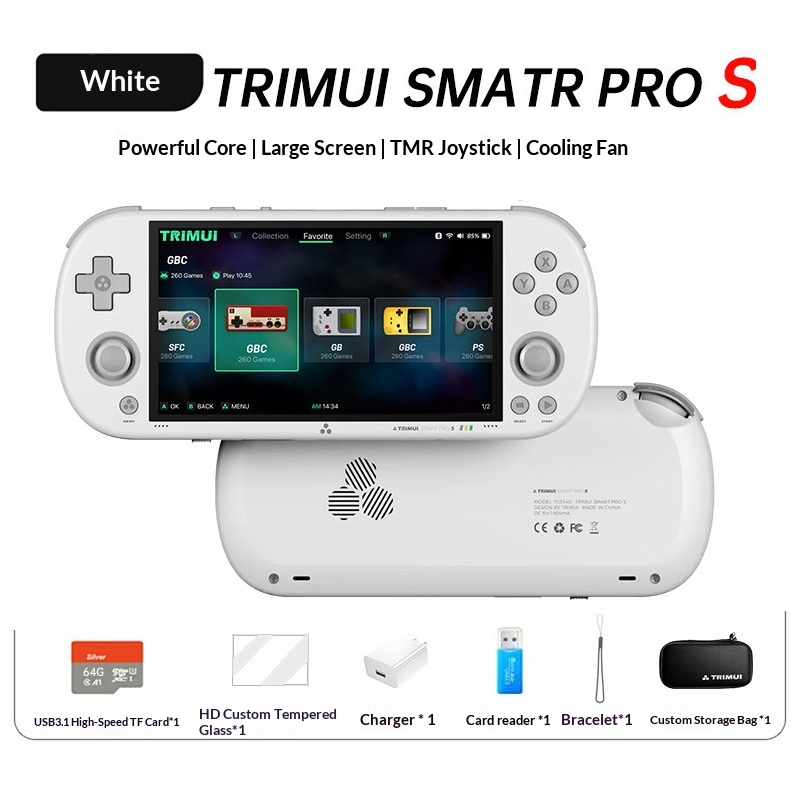 TRIMUI SMART PRO S Retro Game  - đánh giá và giá Retro Gaming Power Bank