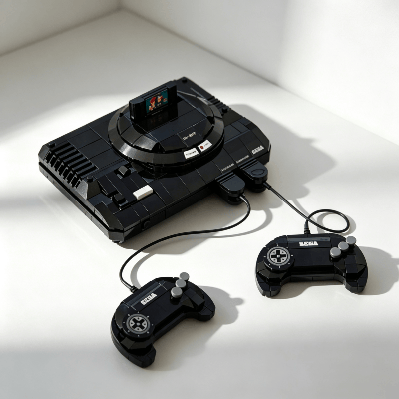 Retro Game Console Model Brick - đánh giá và giá Retro Gaming Lego