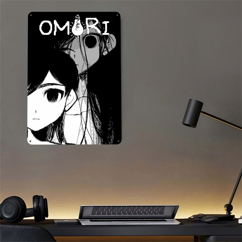 Omori Game Title Art Metal Pos - đánh giá và giá Retro Poster Gaming