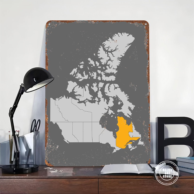 Map of Canada With Quebec High - đánh giá và giá Retro Gaming Quebec