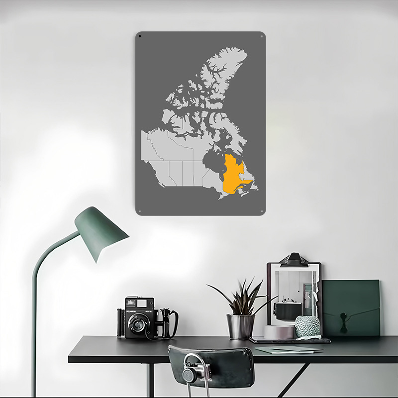 Map of Canada With Quebec High - đánh giá và giá Retro Gaming Quebec