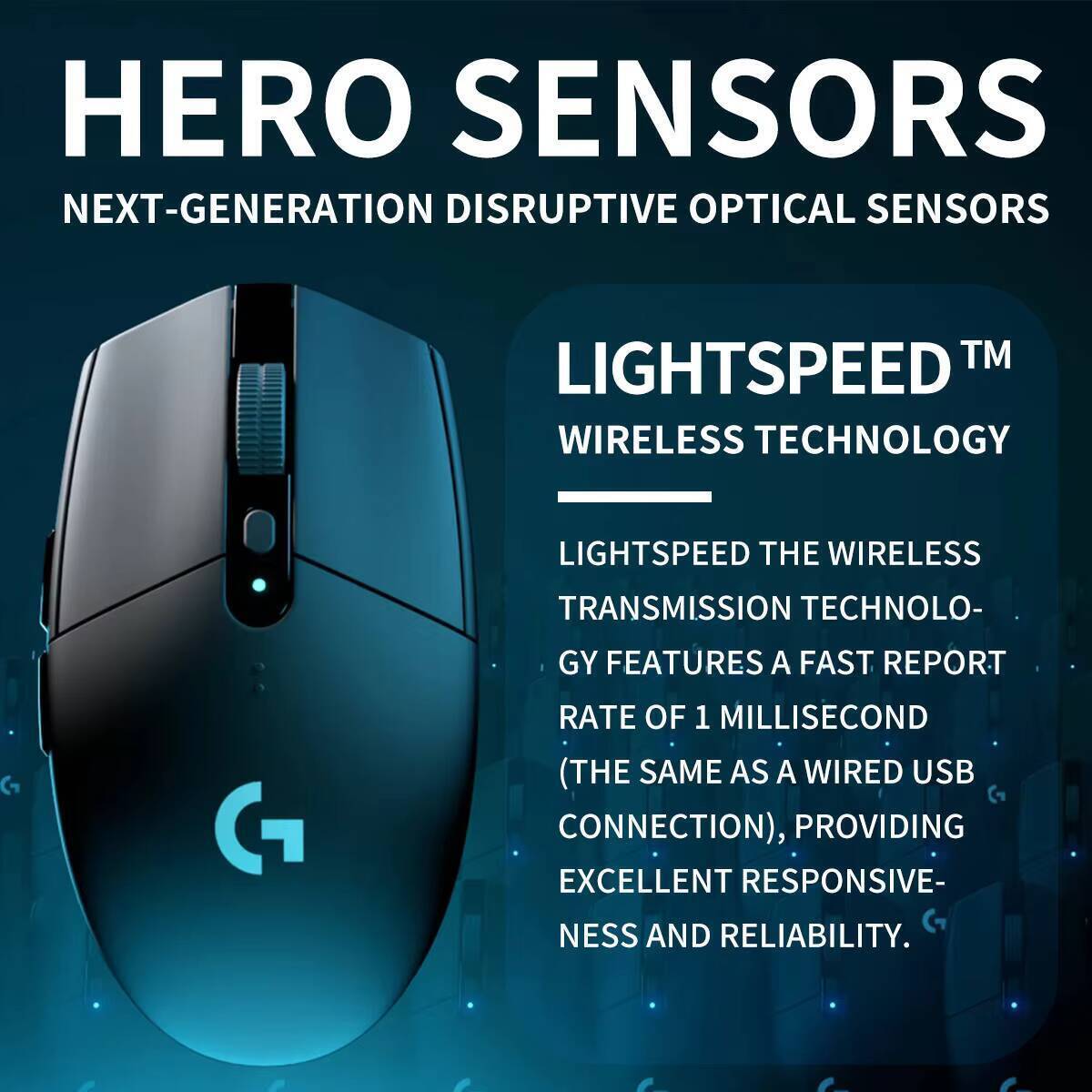 Logitech G304 LIGHTSPEED Wirel - đánh giá và giá Logitech Mouse G203