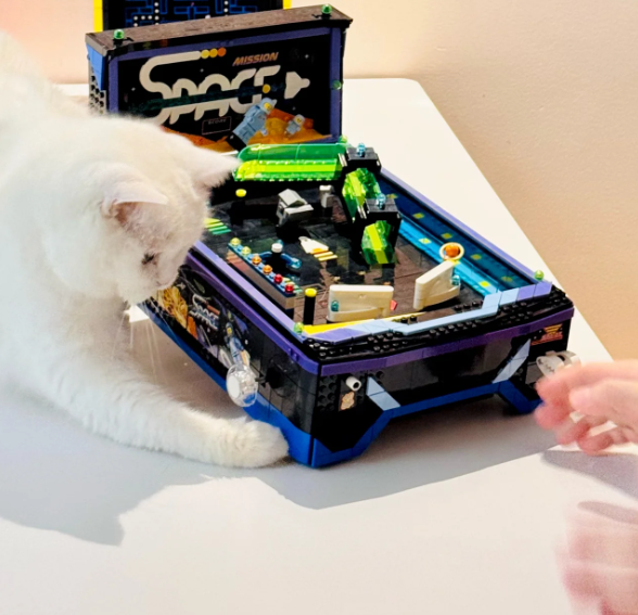 2274pcs Space Arcade Pinball M - đánh giá và giá Retro Gaming Lego
