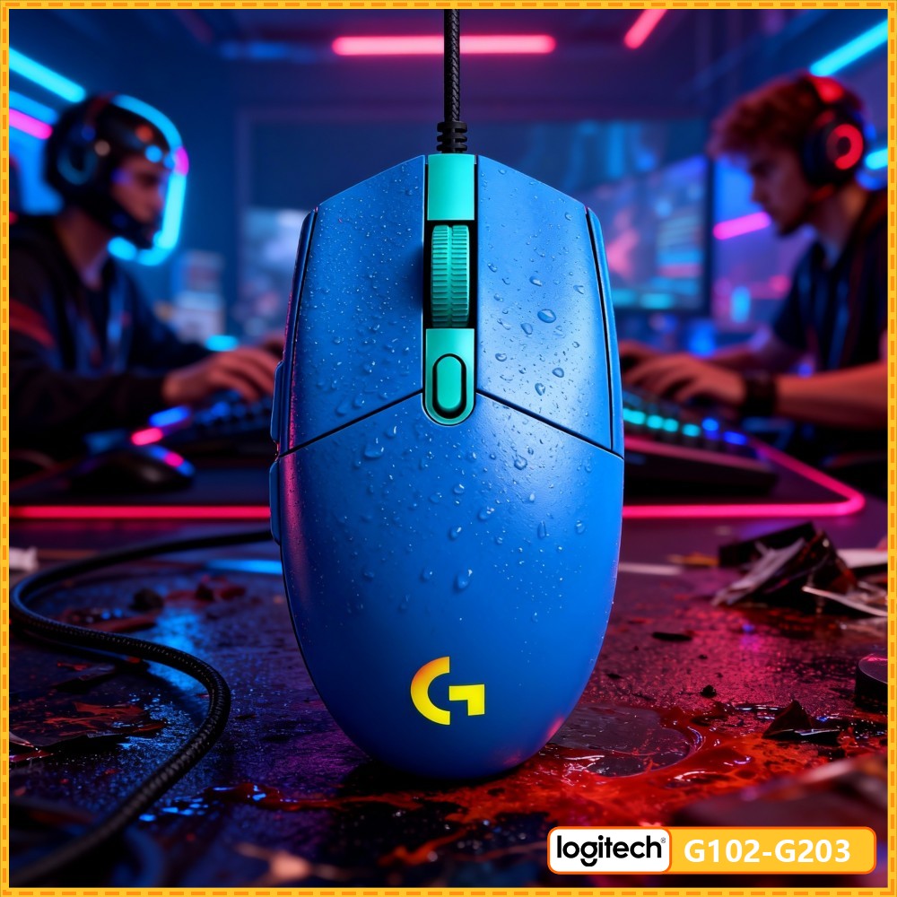 Logitech G203 Mouse, Wired USB - đánh giá và giá Logitech Mouse G203
