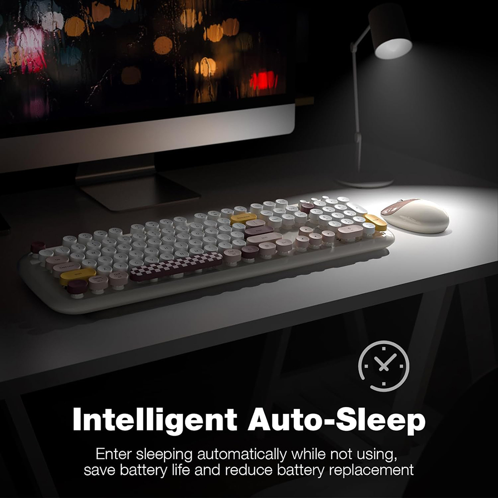 Candy Color Retro Round Key Wi - đánh giá và giá Retro Gaming Kc