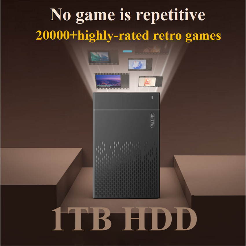 1TB Retro Gaming HDD 20000+ Re - đánh giá và giá Retro Gaming Usb