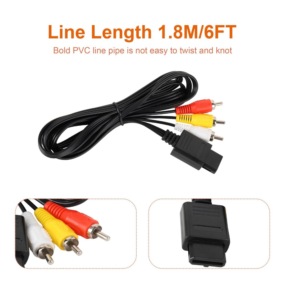 N64/Gamecube/SNES/SFC High Qua - đánh giá và giá Retro Gaming Cable