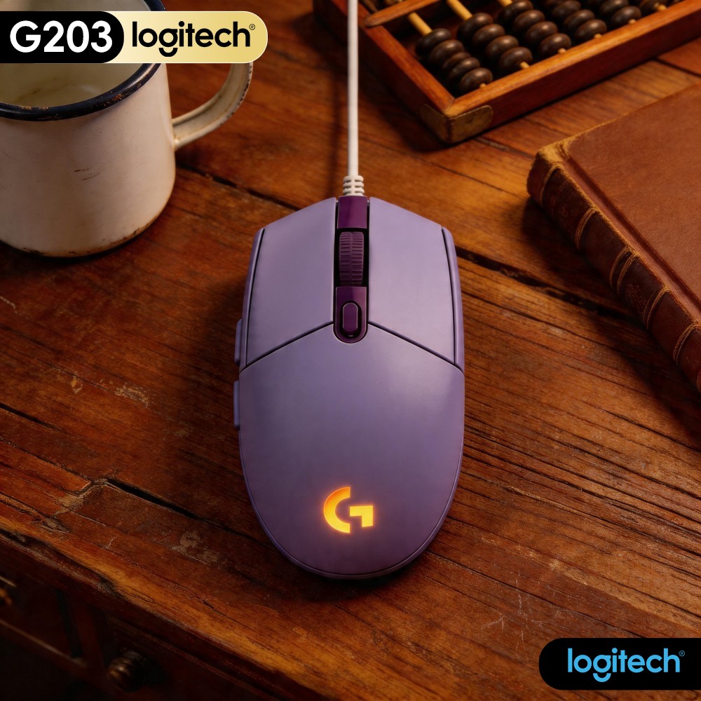 Logitech G203 Wired Gaming Mou - đánh giá và giá Logitech Mouse G203