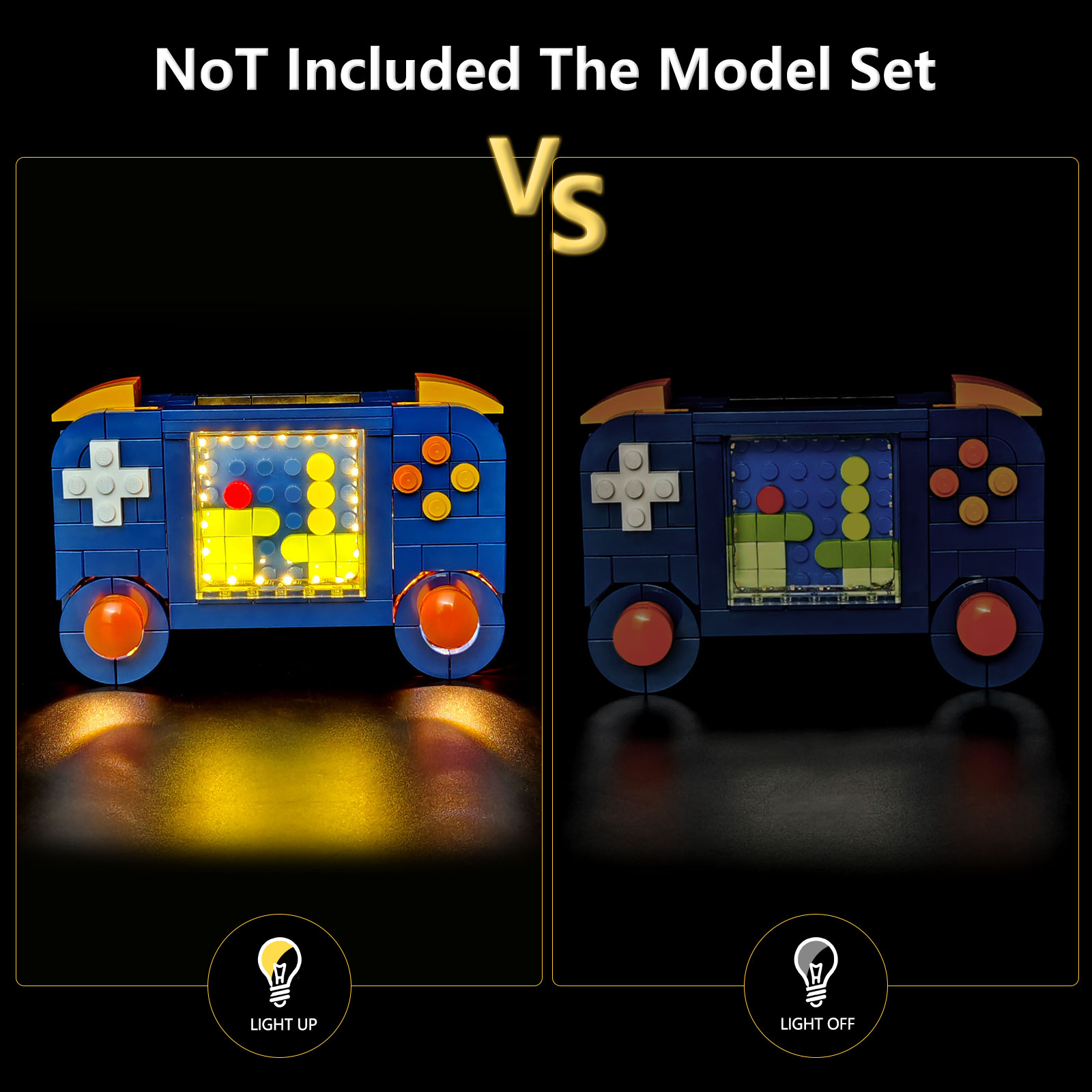 BRIXSPARK LED Lighting Kit for - đánh giá và giá Retro Gaming Lego