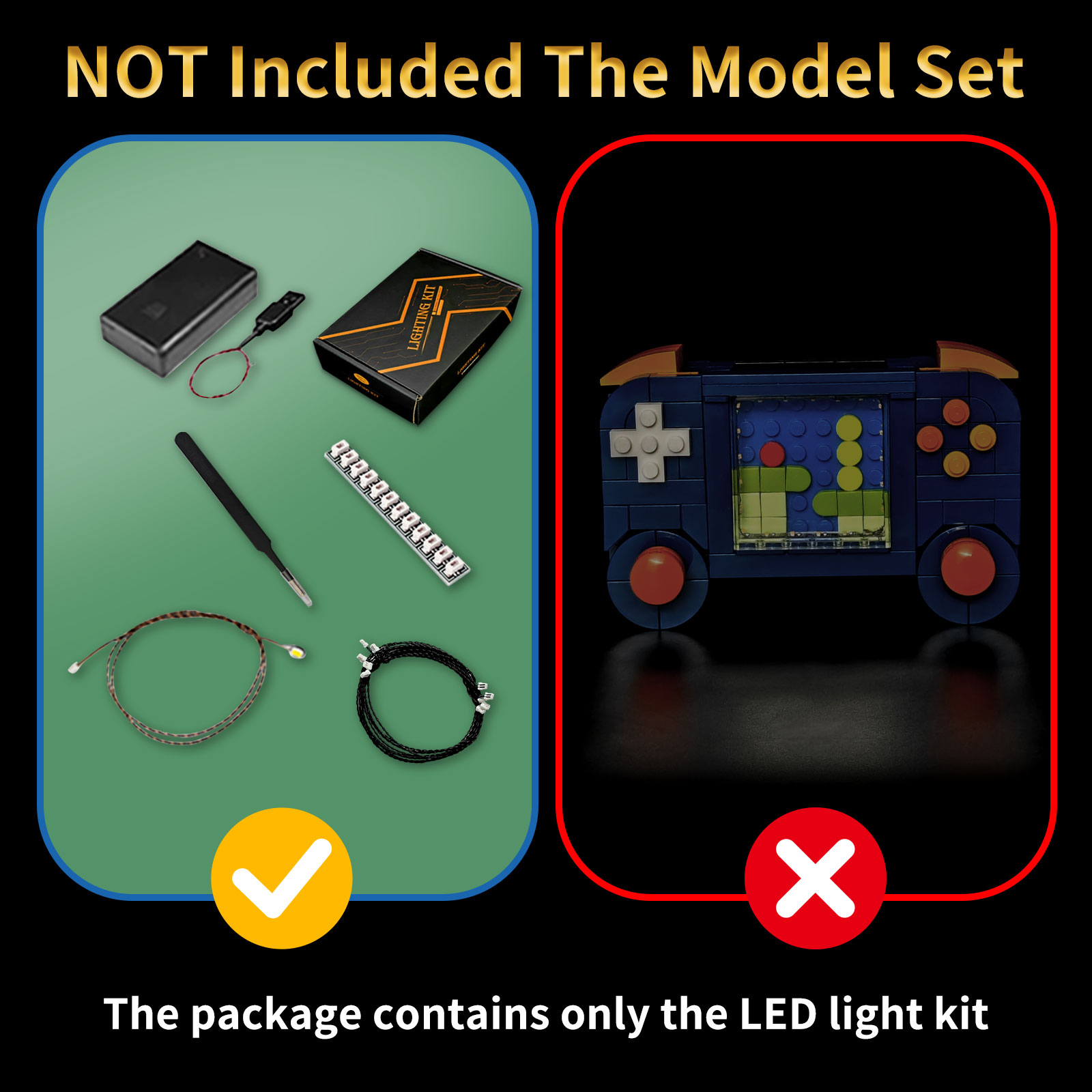 BRIXSPARK LED Lighting Kit for - đánh giá và giá Retro Gaming Lego
