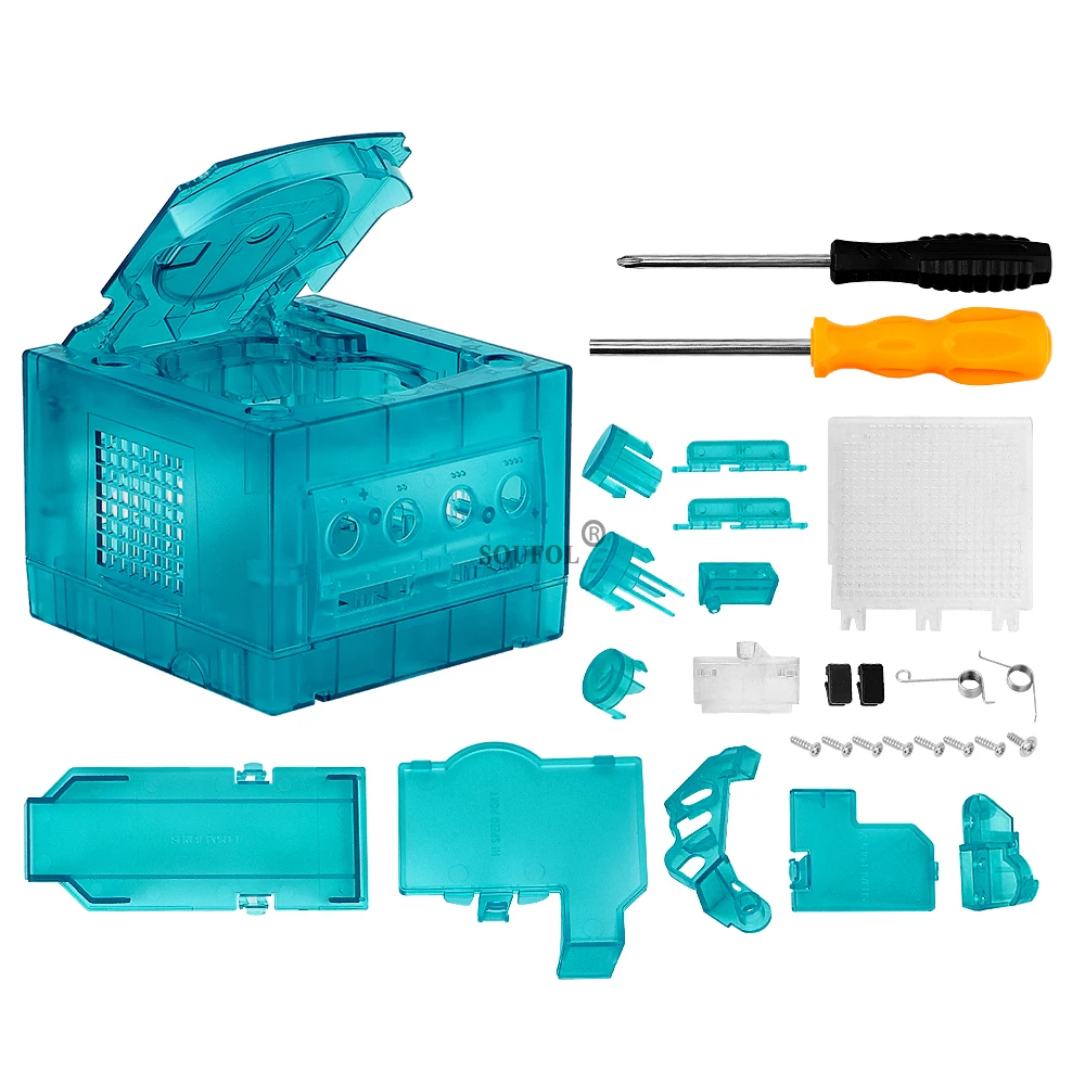 Ice Blue Replacement Case for  - đánh giá và giá Retro Gaming Handheld