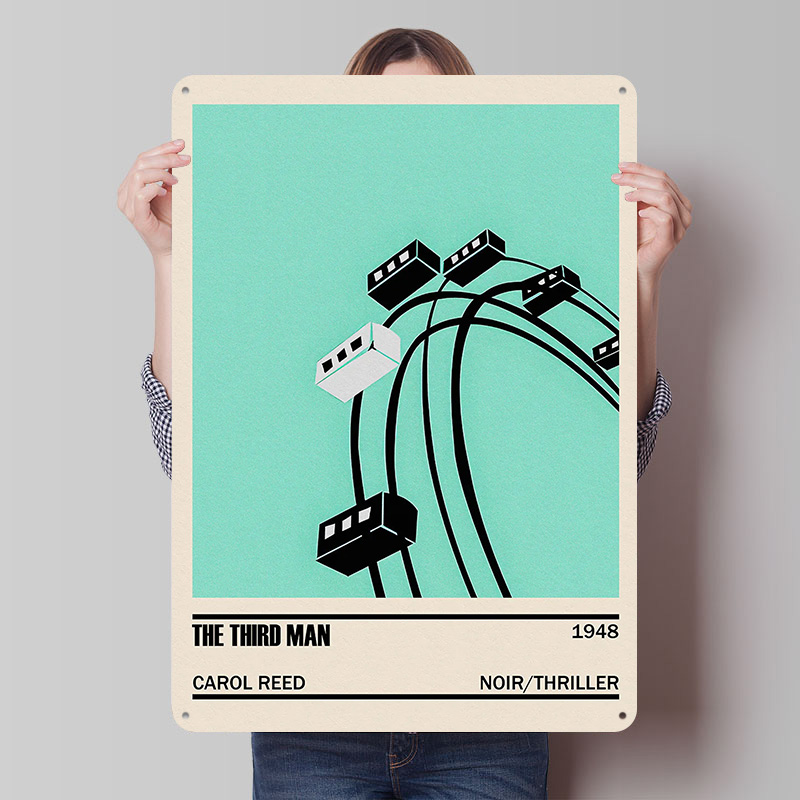 The Third Man Minimalist Print - đánh giá và giá Retro Poster Gaming