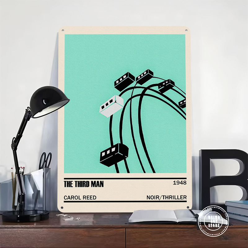 The Third Man Minimalist Print - đánh giá và giá Retro Poster Gaming