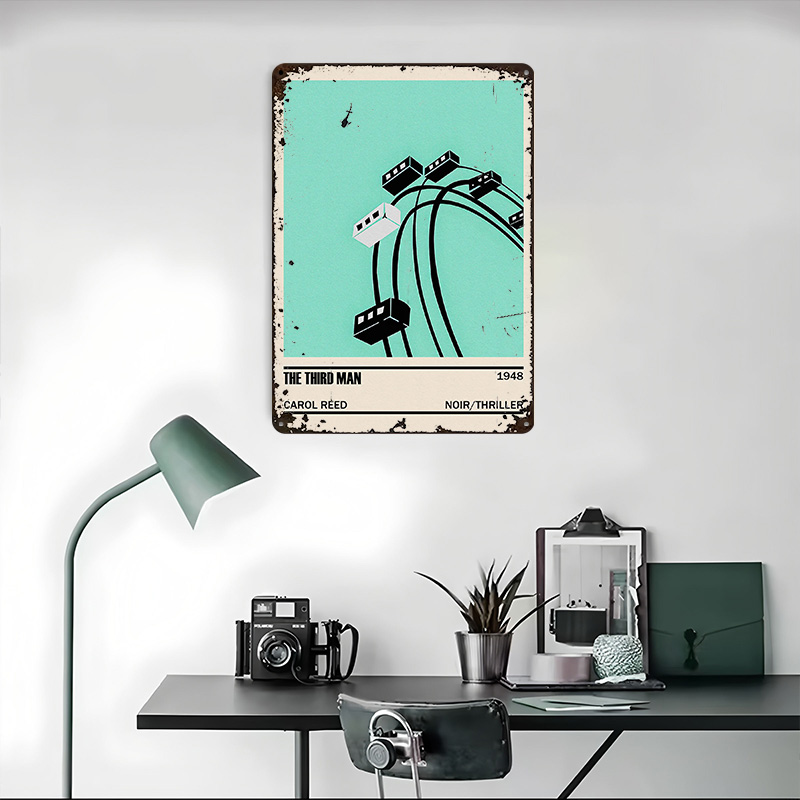 The Third Man Minimalist Print - đánh giá và giá Retro Poster Gaming