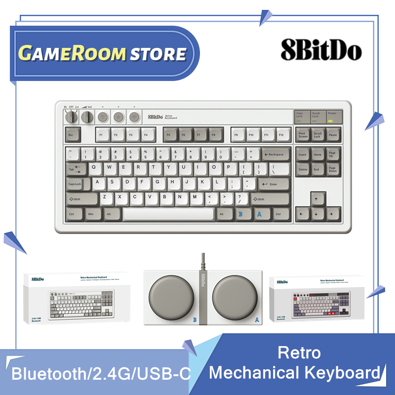 8Bitdo Retro Mechanical Keyboa - đánh giá và giá Retro Gaming Usb