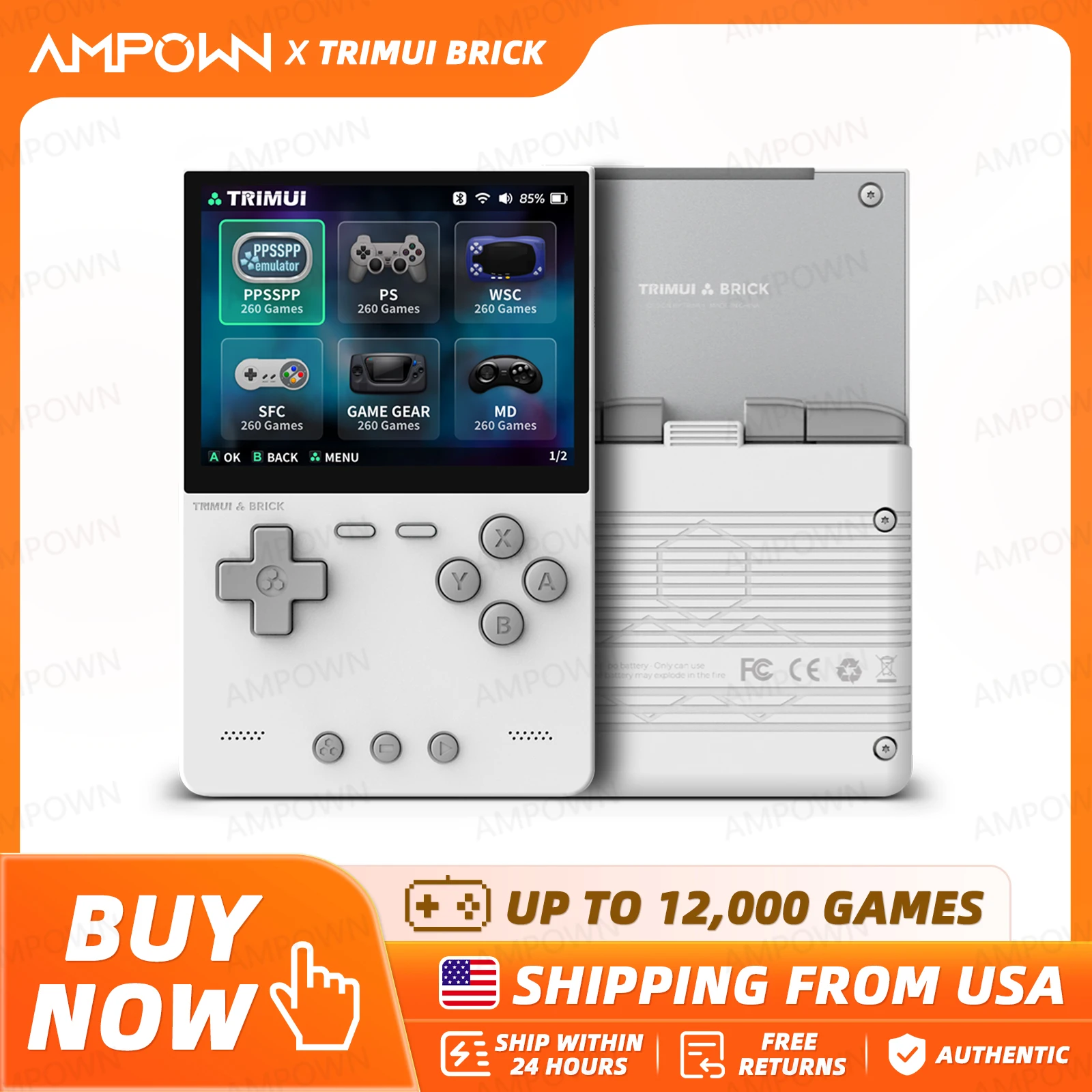 TRIMUI BRICK Handheld Game Con - đánh giá và giá Retro Gaming Usb