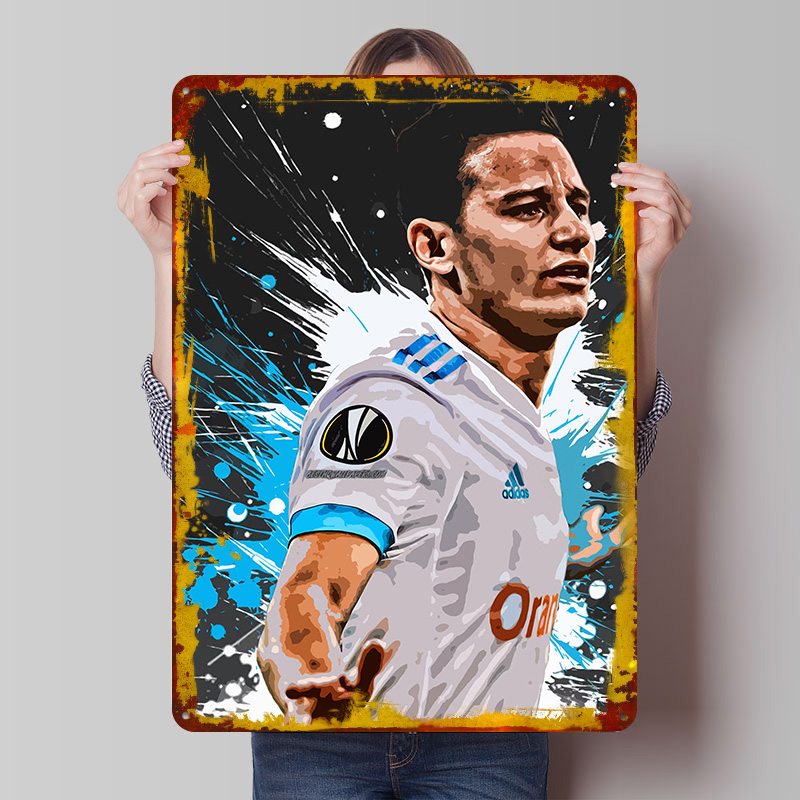 Florian Thauvin Painting Metal - đánh giá và giá Retro Poster Gaming