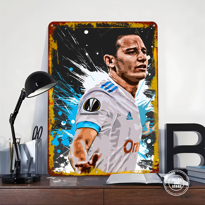 Florian Thauvin Painting Metal - đánh giá và giá Retro Poster Gaming