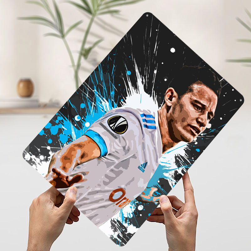 Florian Thauvin Painting Metal - đánh giá và giá Retro Poster Gaming