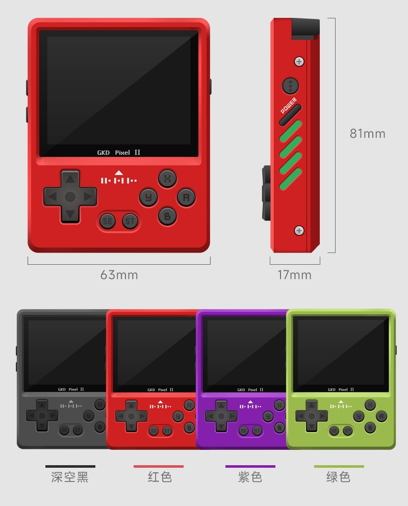 Gkd Pixel V2 Handheld Game Con - đánh giá và giá Retro Gaming Power Bank