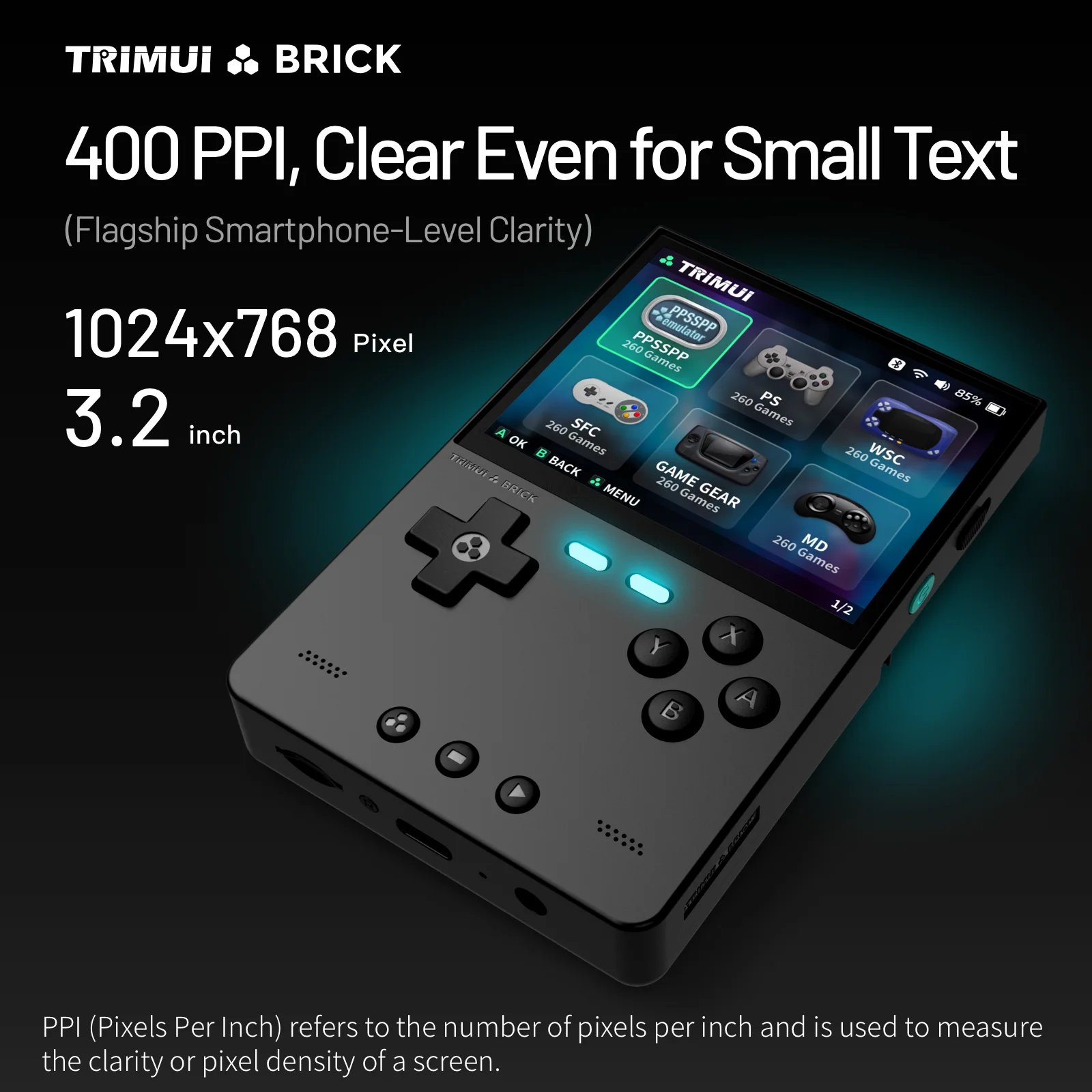 TRIMUI BRICK Handheld Game Con - đánh giá và giá Retro Gaming Usb