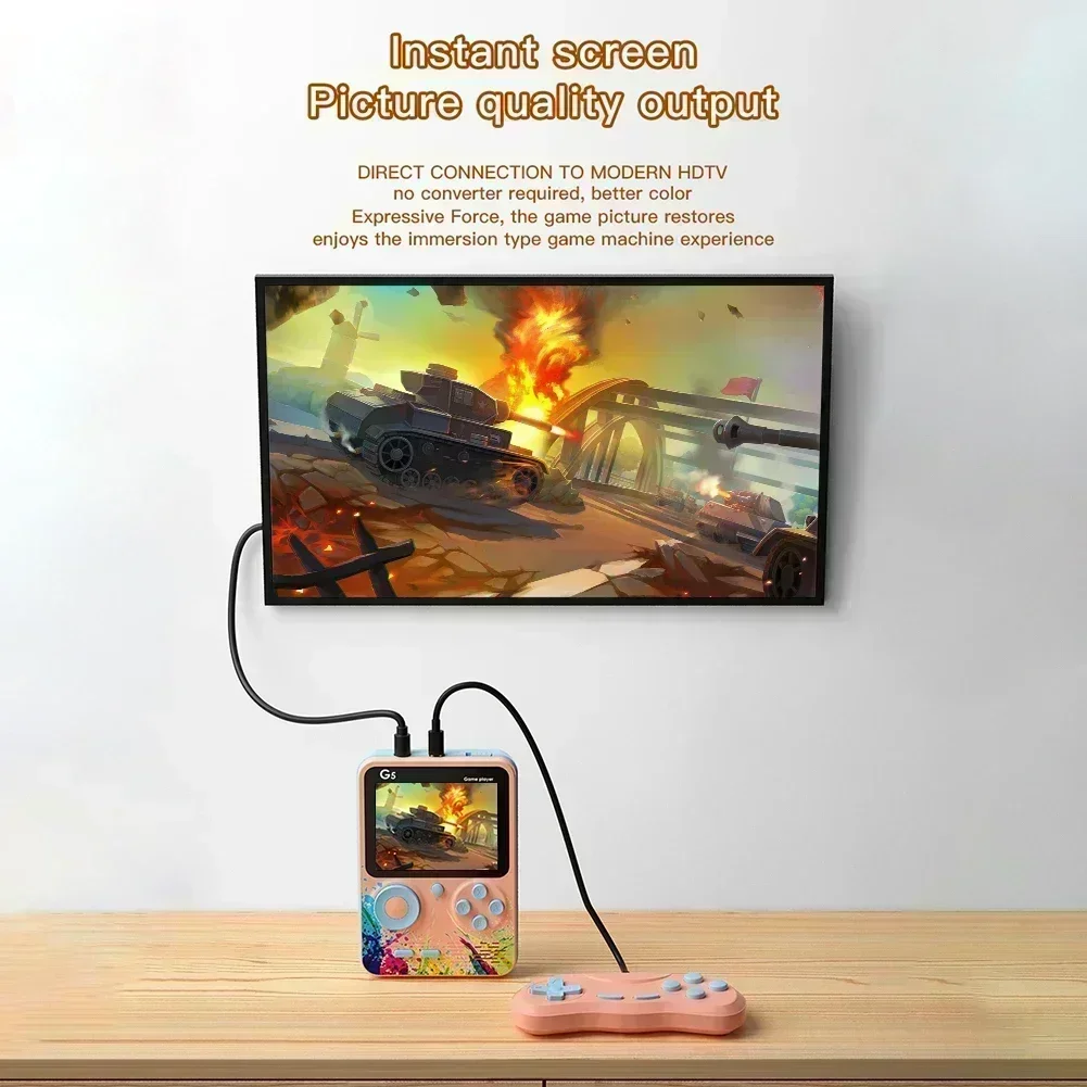 G5 Retro Handheld Game Console - đánh giá và giá Retro Gaming Power Bank