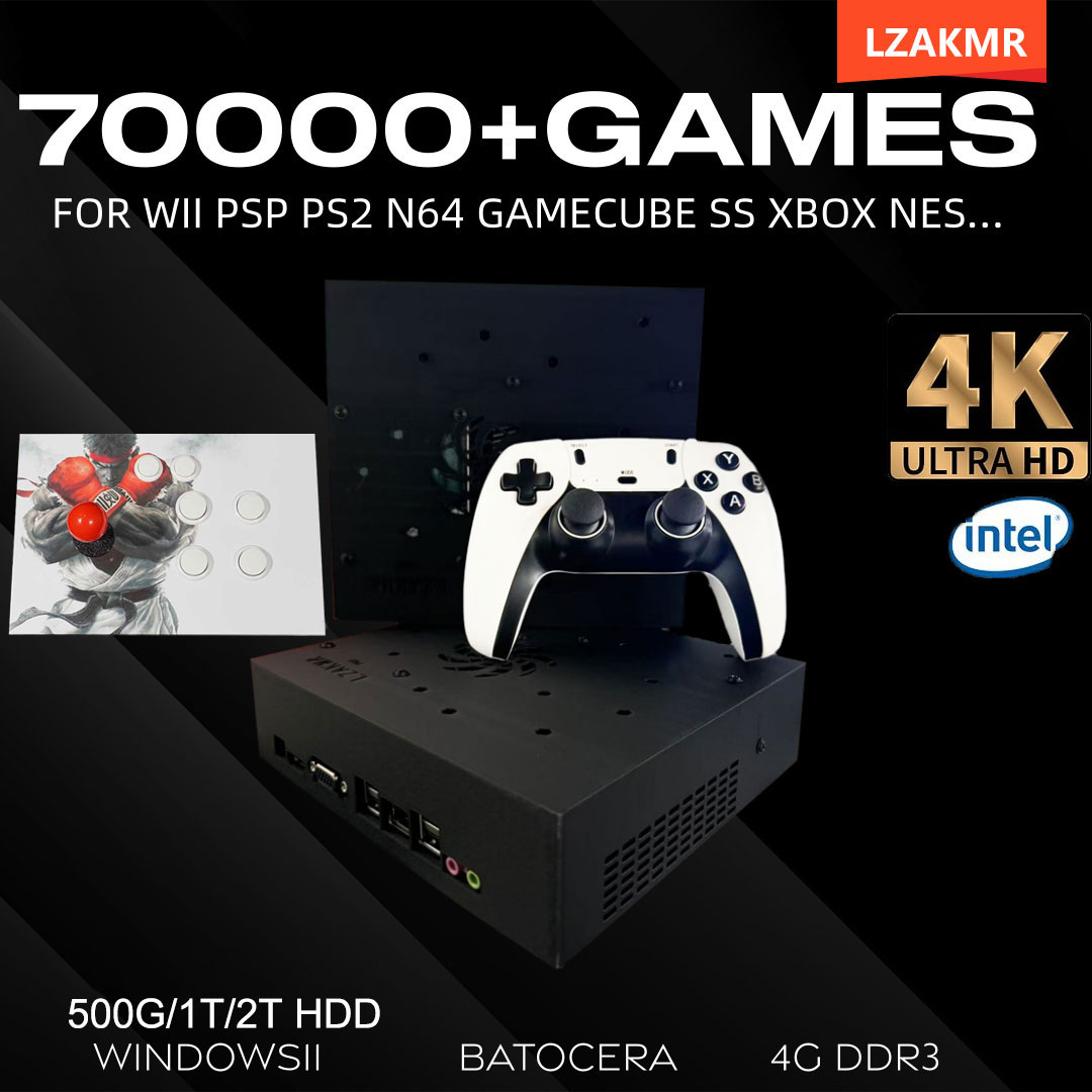 Retro Gaming Console 70000+ Ga - đánh giá và giá Retro Gaming Ps2