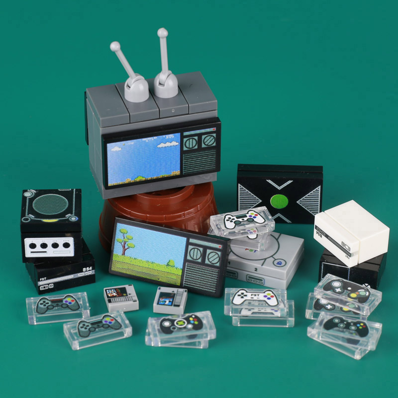 MOC Game Console Computer Mode - đánh giá và giá Retro Gaming Lego