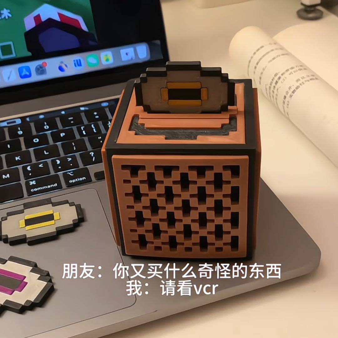 3D Printed Game Model Pix Blue - đánh giá và giá Retro Gaming Lego