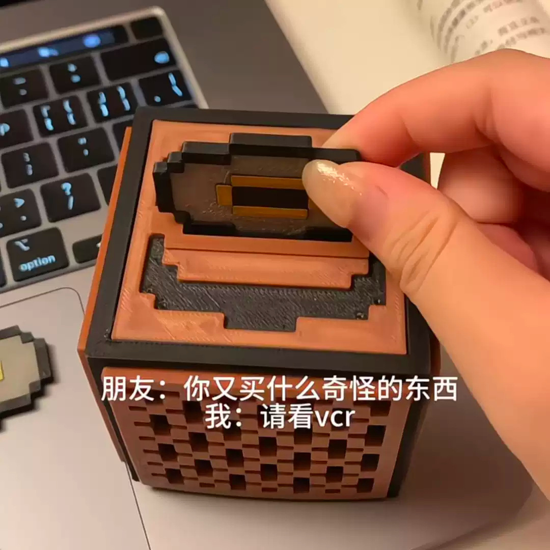 3D Printed Game Model Pix Blue - đánh giá và giá Retro Gaming Lego