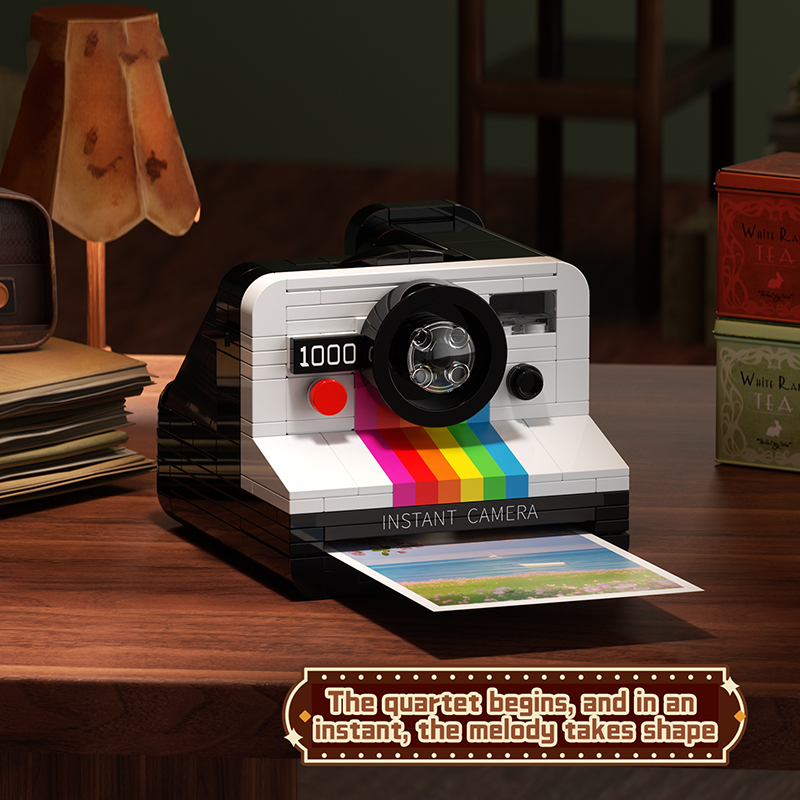 Retro Ornament Vintage Camera  - đánh giá và giá Retro Gaming Lego